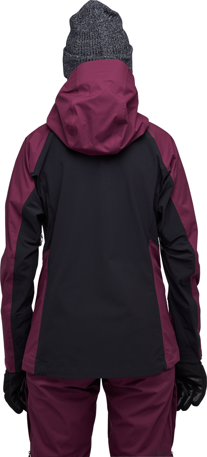 Black Diamond Women's Dawn Patrol Hybrid Shell Jacket White/Blackberry/Black Black Diamond