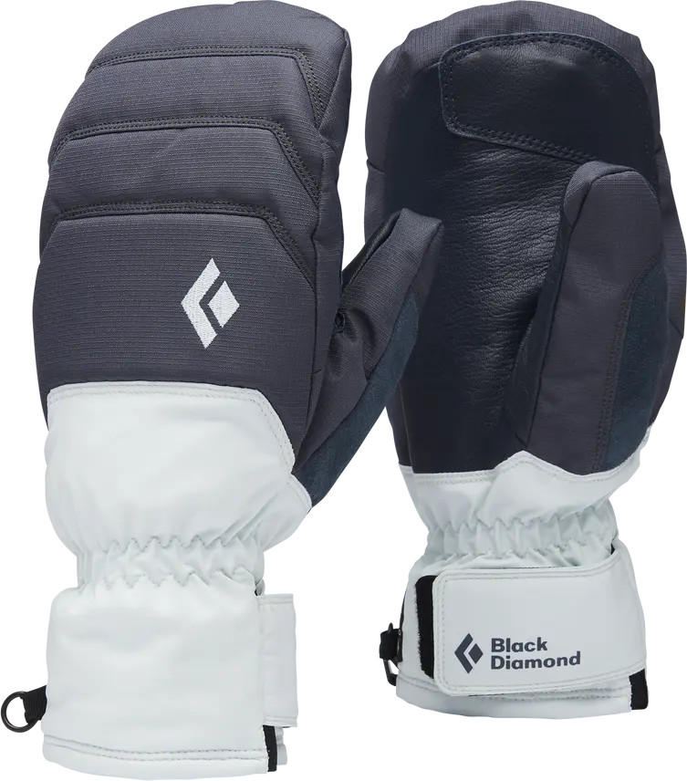 Women’s Mission Mx Mitts Charcoal-Belay Blue