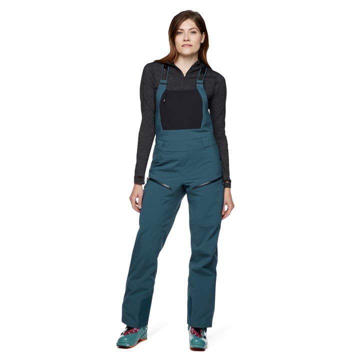 Black Diamond Women's Recon Stretch Bibs Azurite Black Diamond