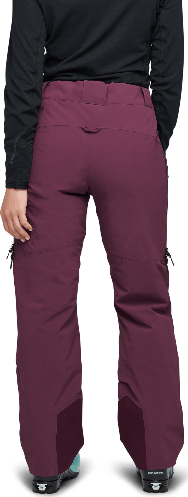 Black Diamond Women's Recon Stretch Ski Pants Blackberry Black Diamond