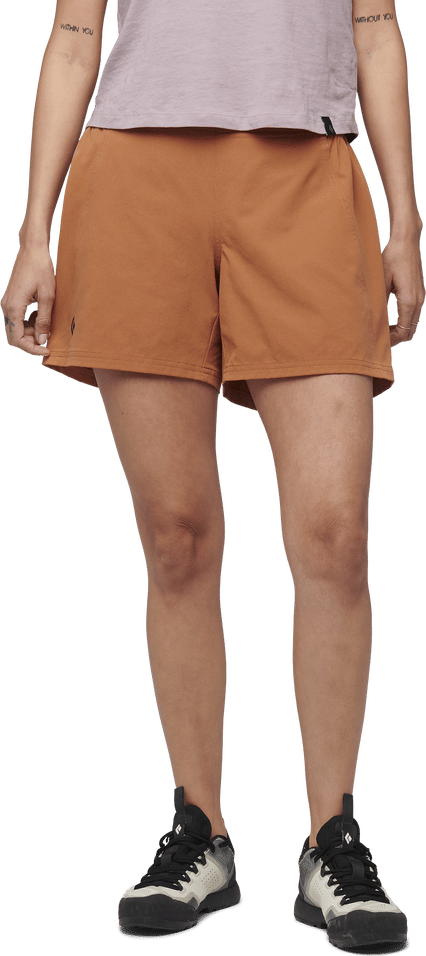 Black Diamond Women's Sierra Shorts Moab Brown Black Diamond