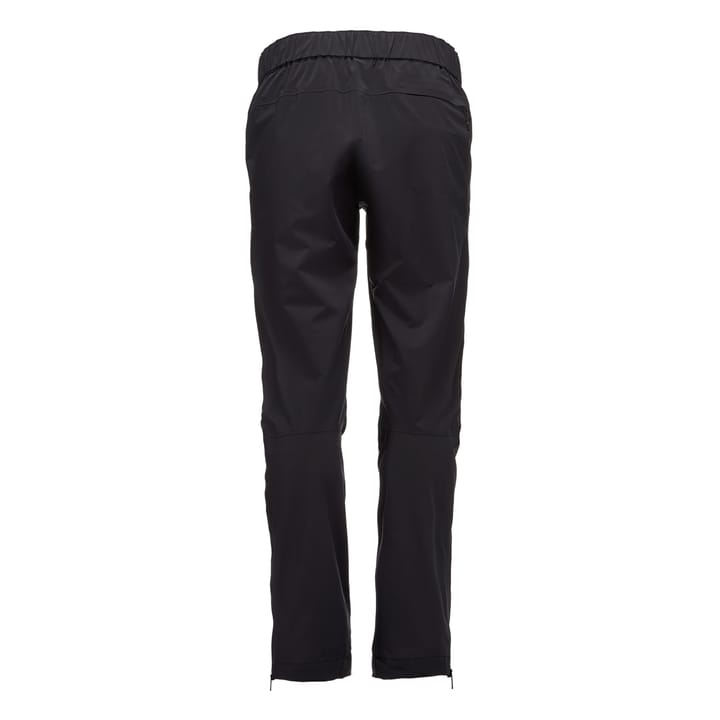 Women's Stormline Stretch Full Zip Rain Pants Black Black Diamond