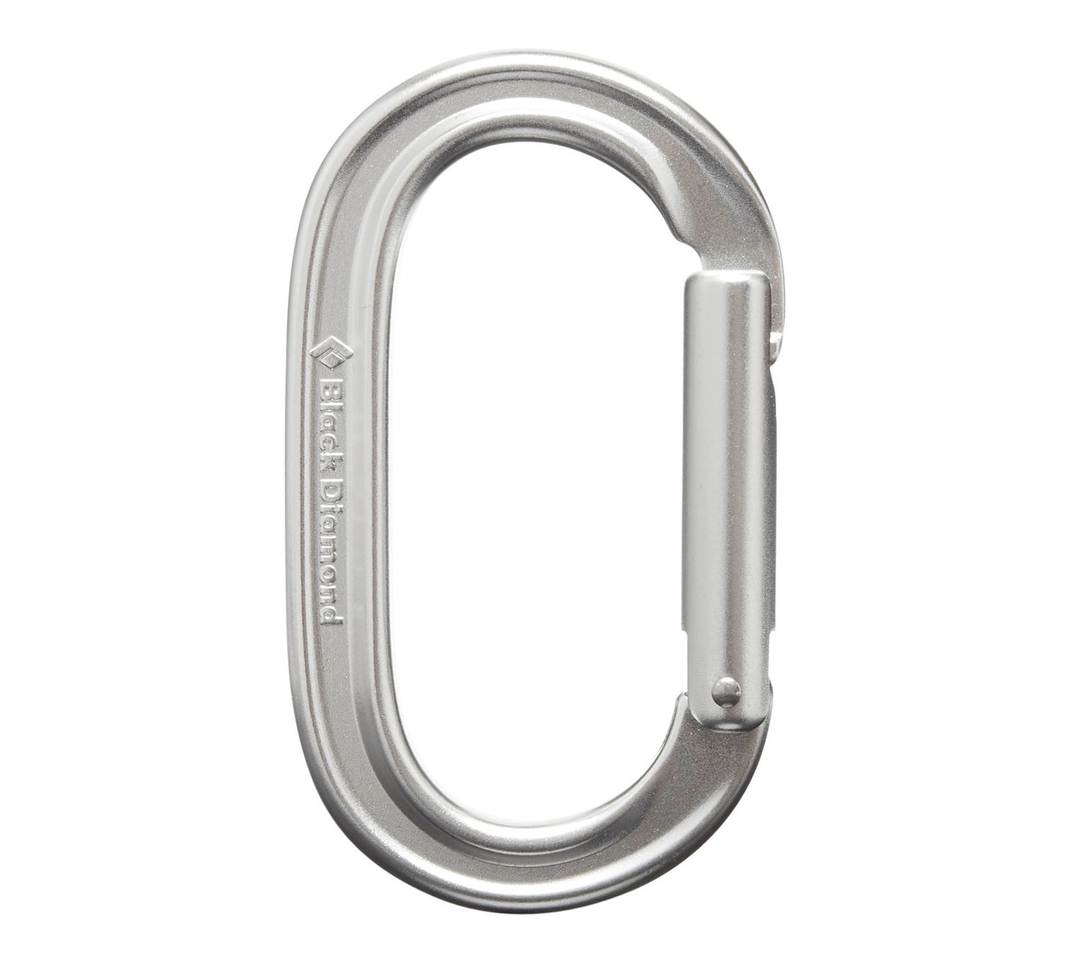 Black Diamond Oval Keylock Carabiner Polished