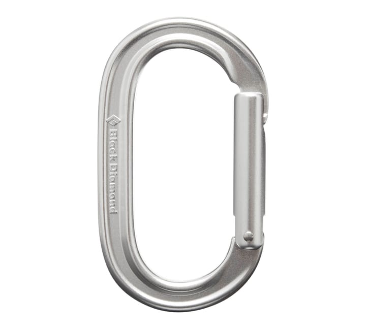 Black Diamond Oval Carabiner Polished Black Diamond