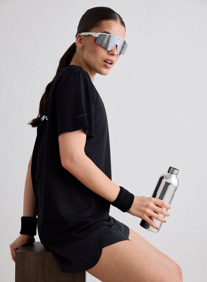 Aim'n Women's Le Run Seamless Running T-Shirt Black Aim'n