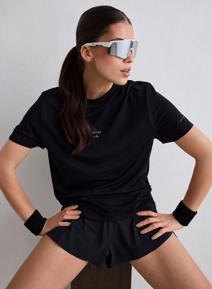Aim'n Women's Le Run Seamless Running T-Shirt Black Aim'n