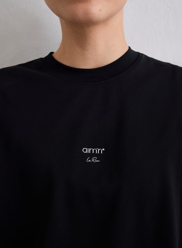 Aim'n Women's Le Run Seamless Running T-Shirt Black Aim'n