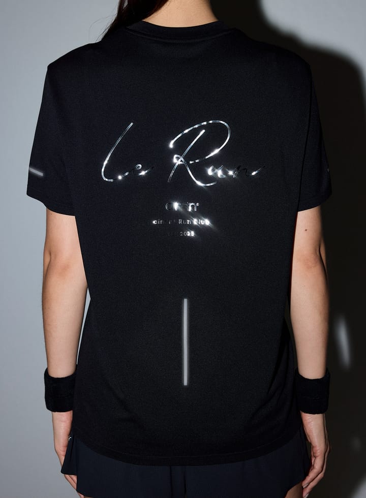 Aim'n Women's Le Run Seamless Running T-Shirt Black Aim'n