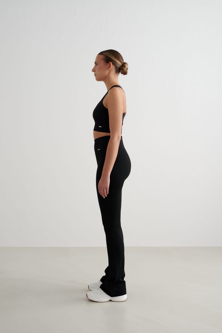Aim'n Women's High Support Ribbed Bra Black Aim'n