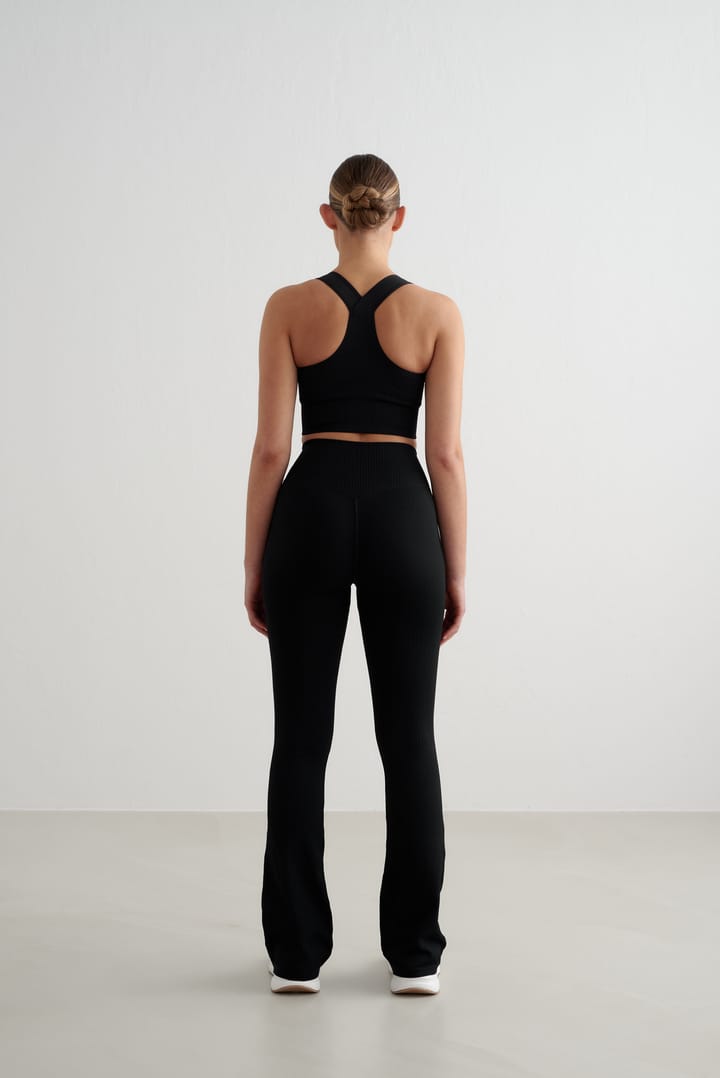 Aim'n Women's High Support Ribbed Bra Black Aim'n