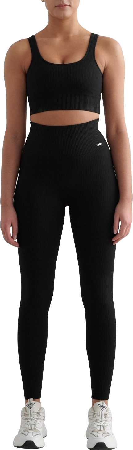 AIM'N Women's Ribbed Seamless Tights