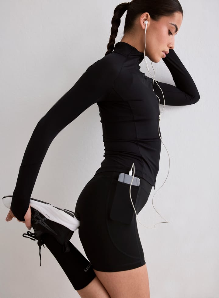 Aim'n Women's Running Midi Biker Shorts Black Aim'n