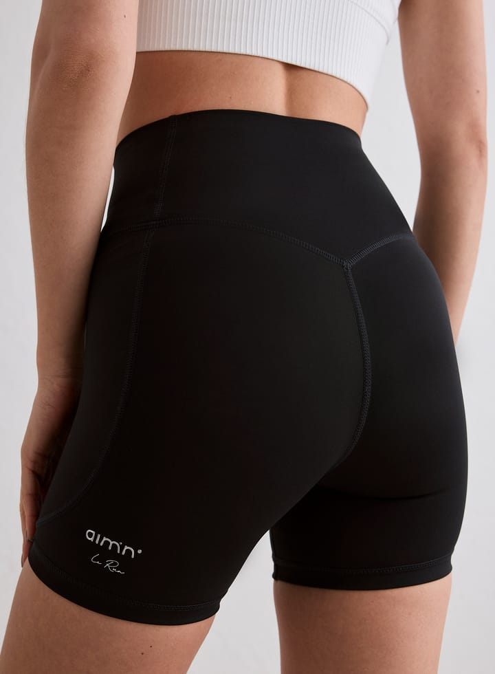 Aim'n Women's Running Midi Biker Shorts Black Aim'n