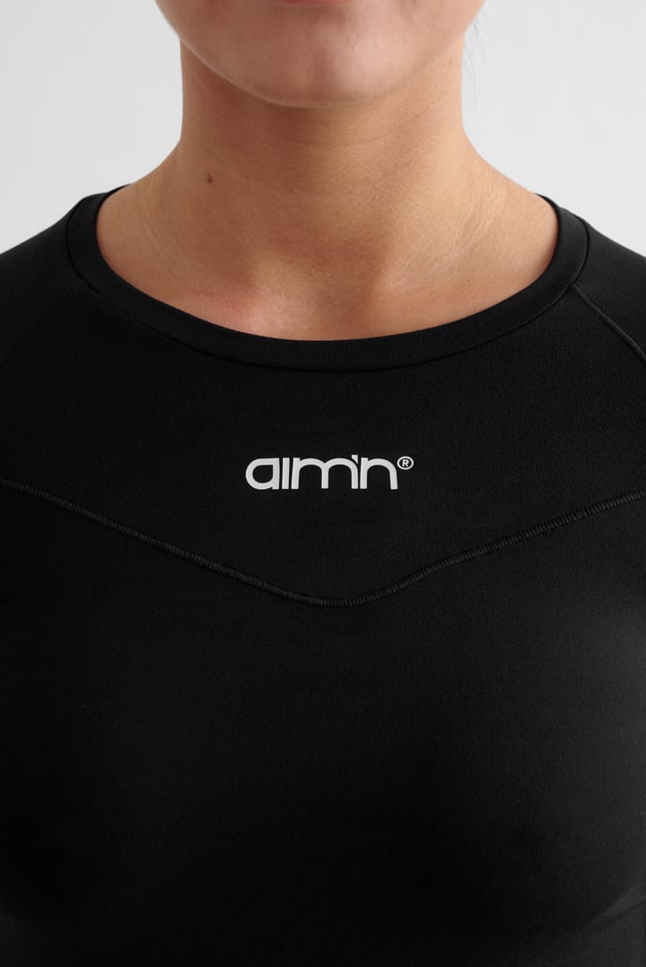 Aim'n Women's Soft Basic Long Sleeve Black Aim'n