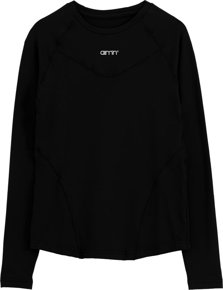 Aim'n Women's Soft Basic Long Sleeve Black Aim'n