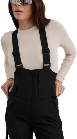 Aim'n Women's Stretch Thermo Bib Pants Black Aim'n Aim'n Women's Stretch Thermo Bib Pants Black Aim'n