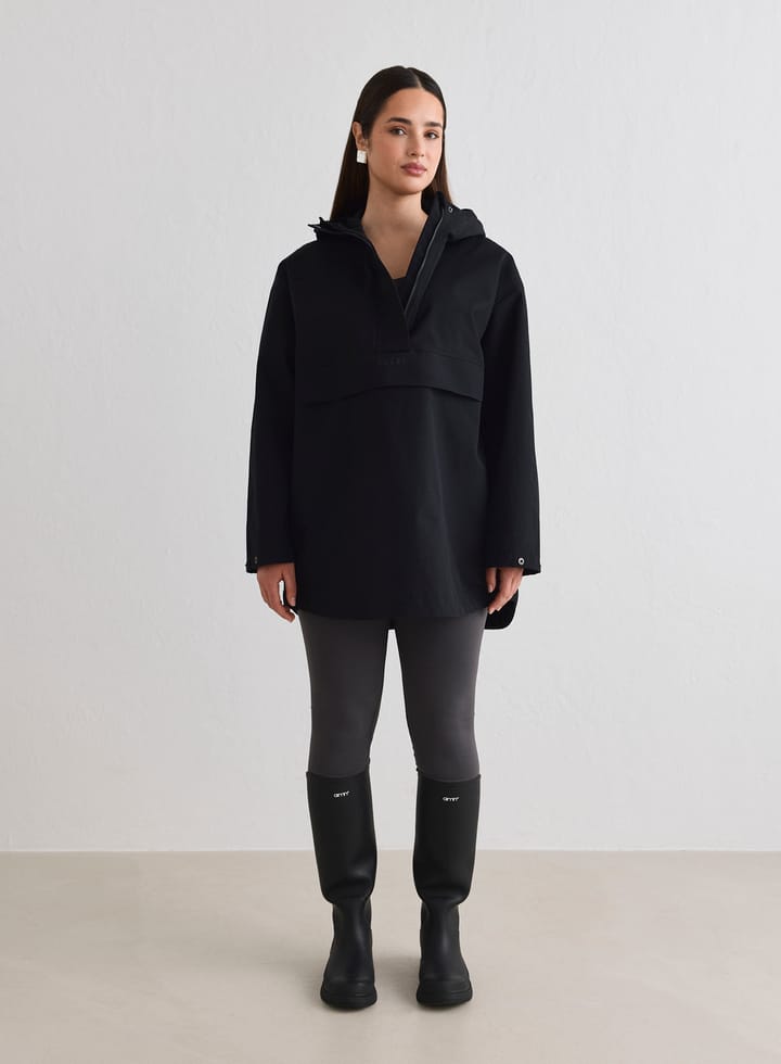 Aim'n Women's Waterproof Oversized Anorak Black Aim'n