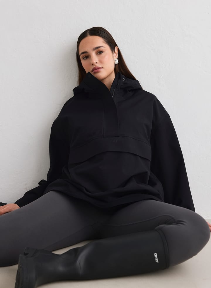 Aim'n Women's Waterproof Oversized Anorak Black Aim'n