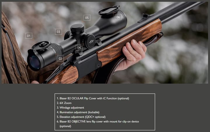 Blaser Blaser B2 1-6x24 Ic Blaser Blaser Blaser B2 1-6x24 Ic Blaser