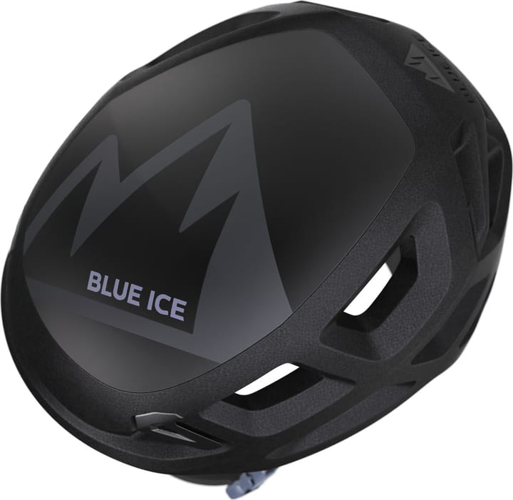 Blue Ice Blast Helmet Black Blue Ice