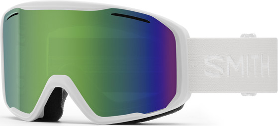 Smith Blazer OneSize, White/Green Sol-X Mirror