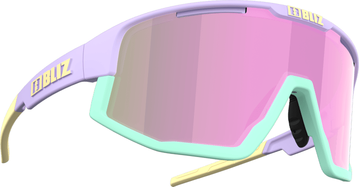 Bliz Fusion Matt Pastel Purple/Brown with Pink Multi Bliz