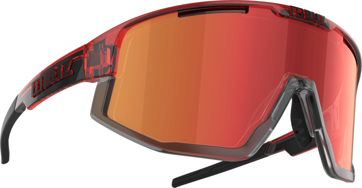 Bliz Fusion Transparent Red/Brown with Red Multi Bliz