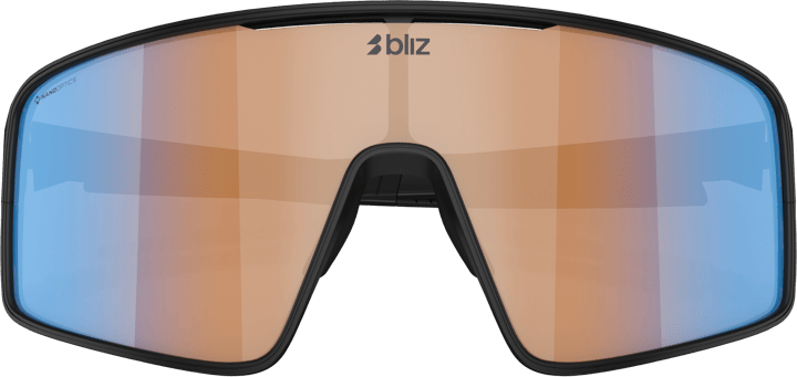 Bliz P001 Matt Black / Nano Optics Nordic Ligh Coral - Orange W Blue Multi Bliz