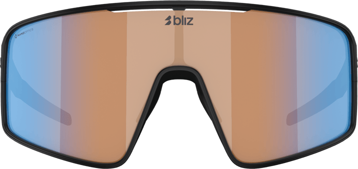 Bliz P001 Matt Black / Nano Optics Nordic Ligh Coral - Orange W Blue Multi Bliz
