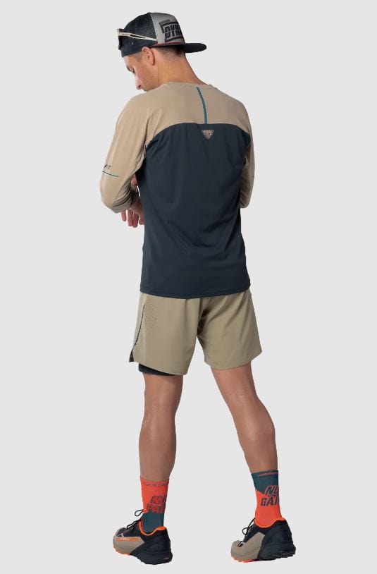 Dynafit Men's Alpine Pro Long-Sleeved Tee Blueberry/Rock Khaki Dynafit Dynafit Men's Alpine Pro Long-Sleeved Tee Blueberry/Rock Khaki Dynafit