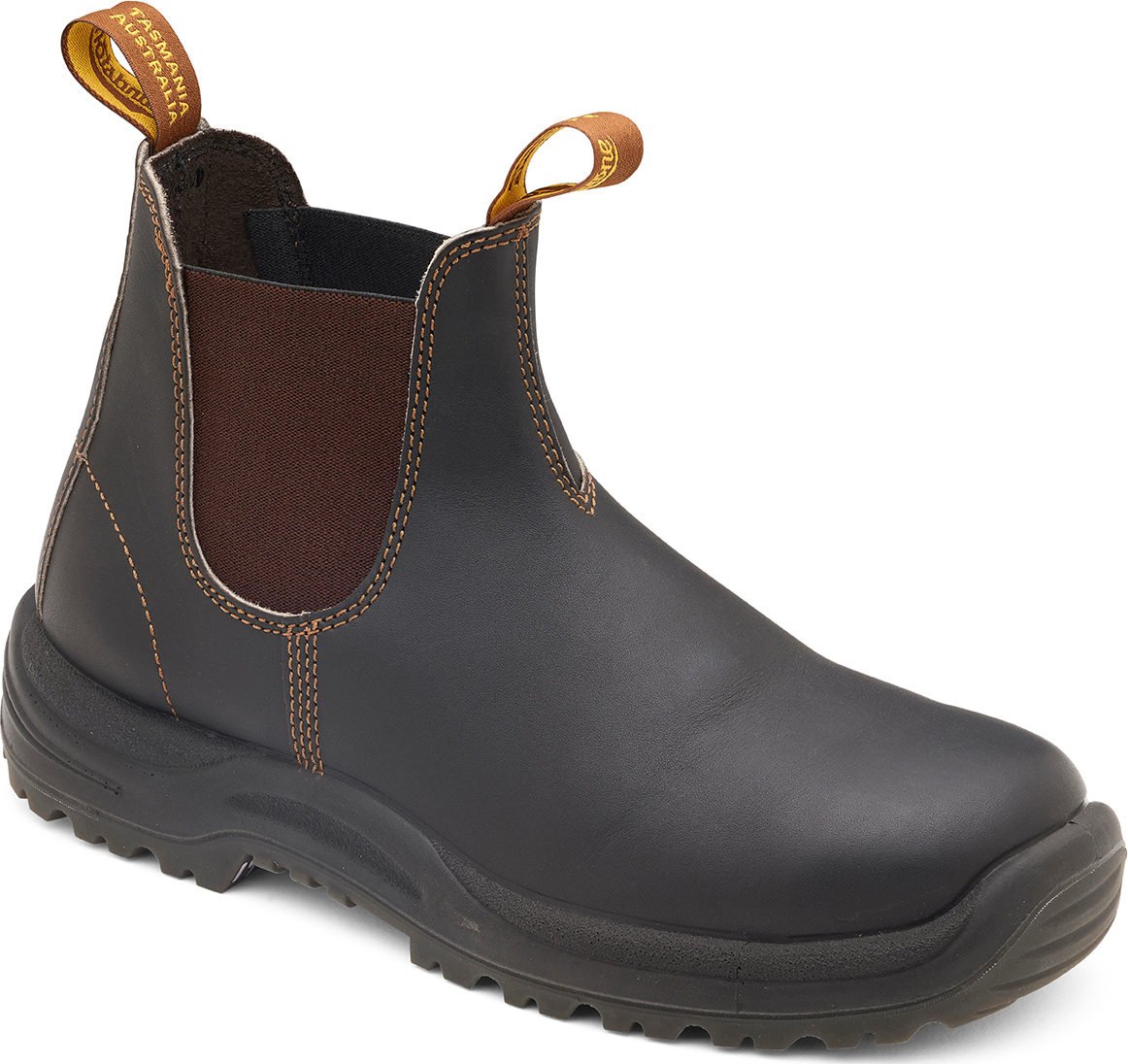 Blundstone Unisex Xtreme Safety Stout Brown Premium Oil Tanned 45, Stout Brown Premium Oil Tanned