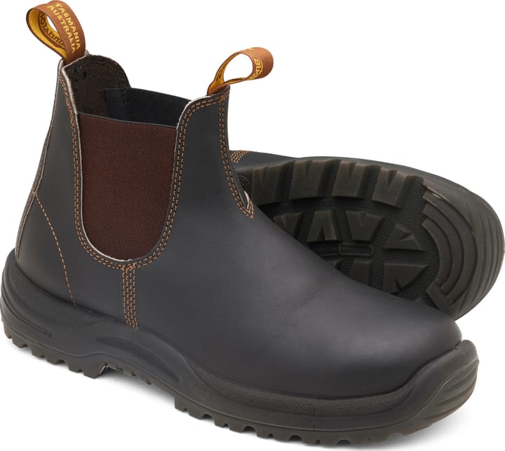 Blundstone Unisex Xtreme Safety Stout Brown Premium Oil Tanned Blundstone