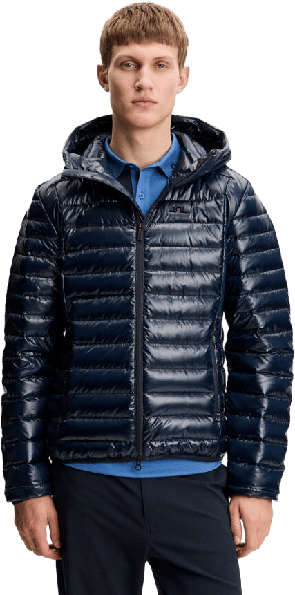 J.Lindeberg Men´s Oden Light Down Hood Jl Navy J.Lindeberg