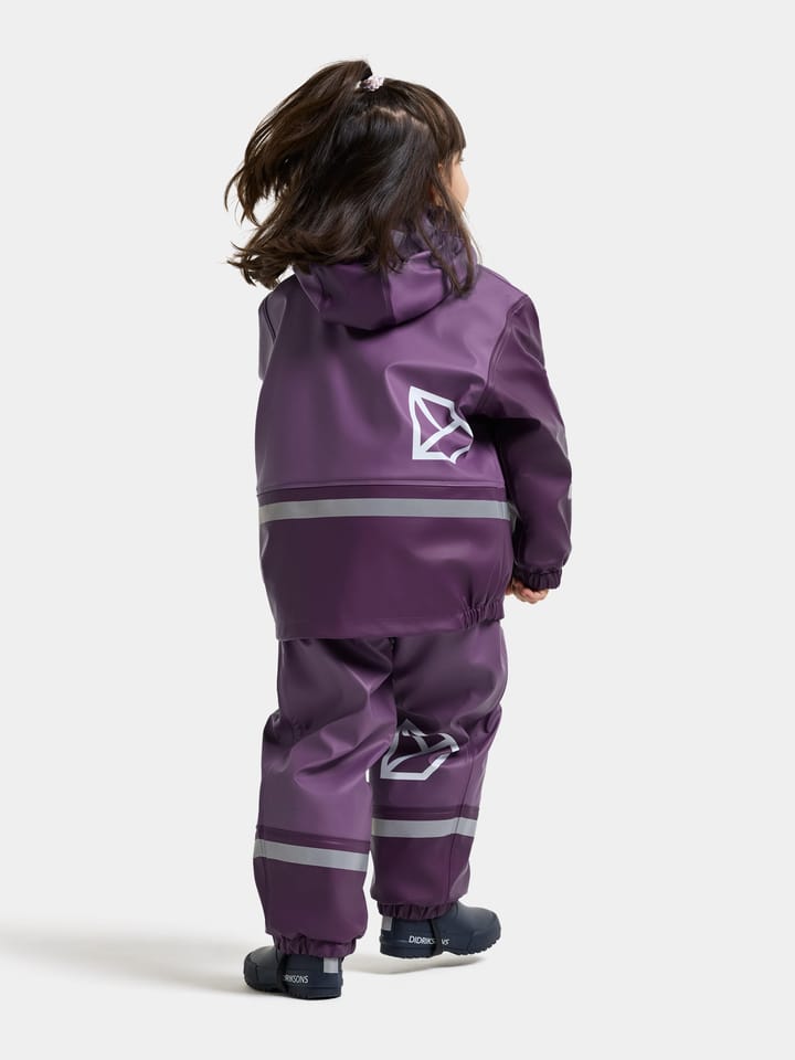 Didriksons Kids' Boardman Set 12 Eggplant Didriksons