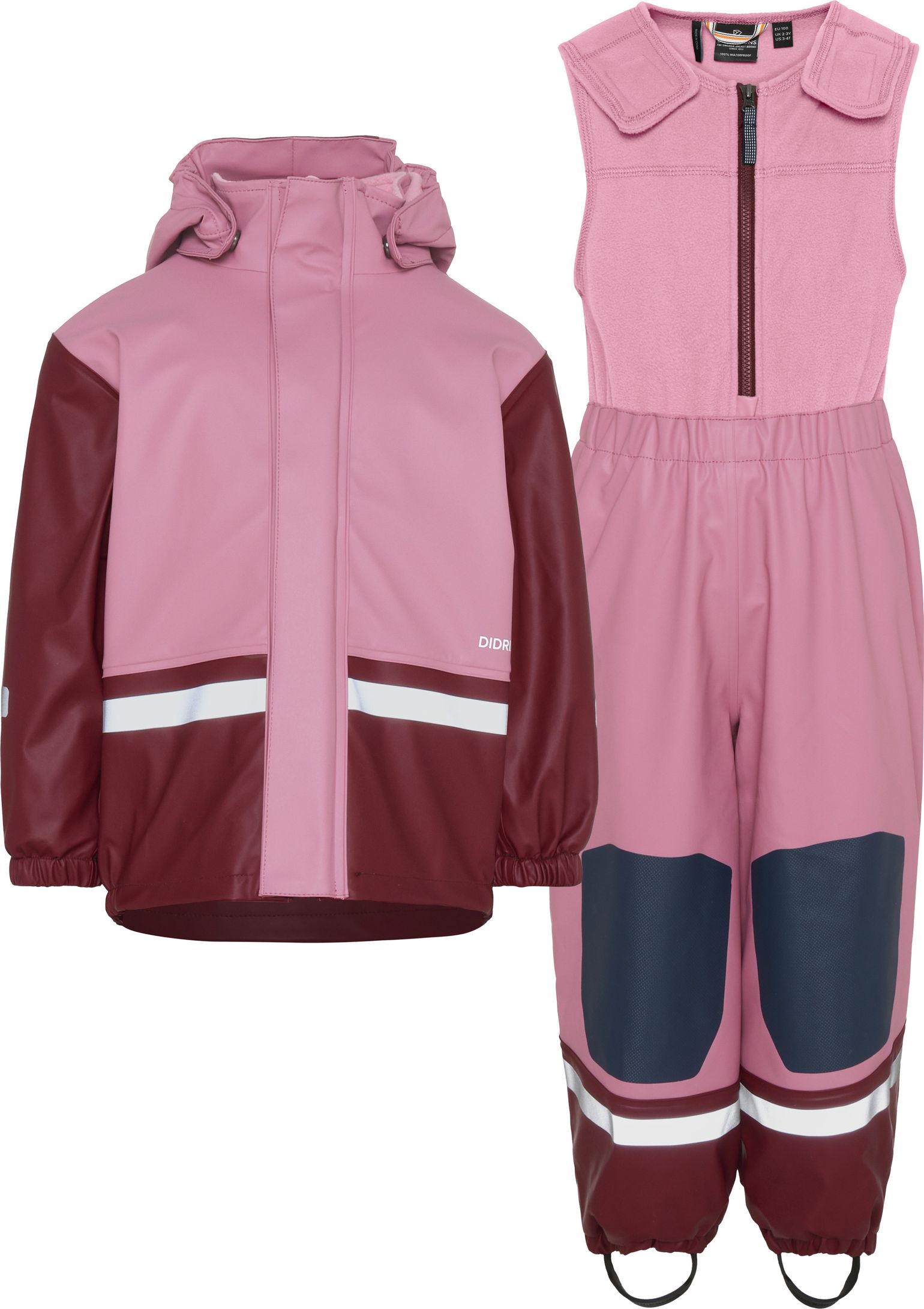 Didriksons Boardman Kids Set 12 Heather Pink