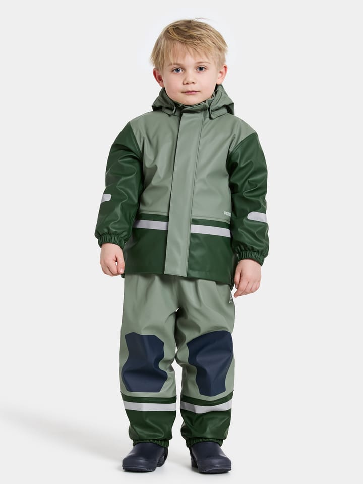 Didriksons Kids' Boardman Set 12 Light Moss Didriksons