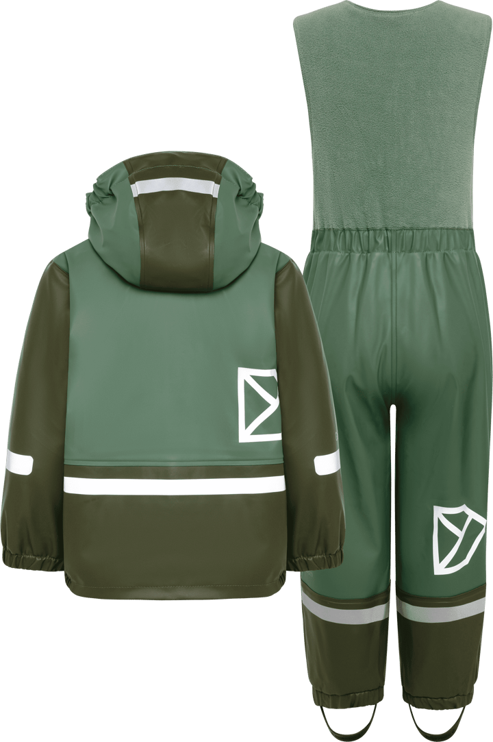 Didriksons Kids' Boardman Set 12 Dark Moss Didriksons