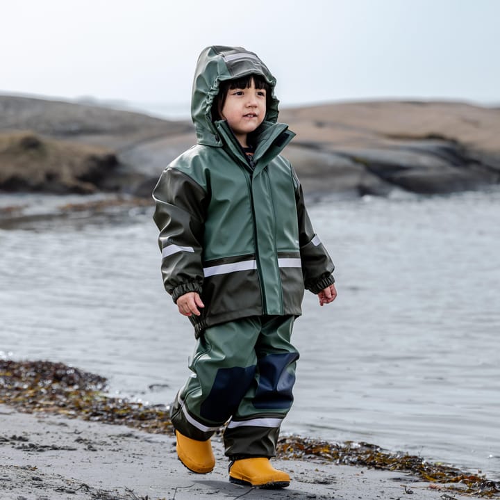 Didriksons Kids' Boardman Set 12 Dark Moss Didriksons