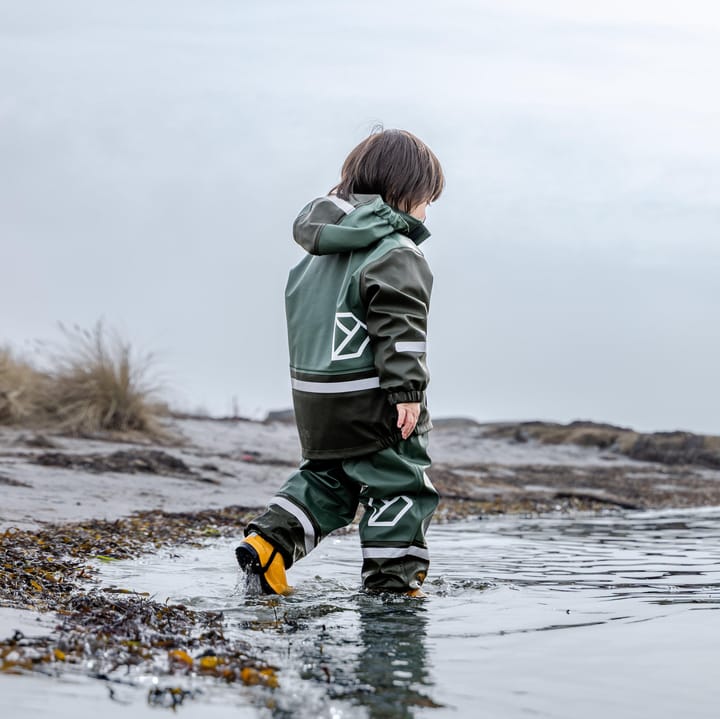 Didriksons Kids' Boardman Set 12 Dark Moss Didriksons