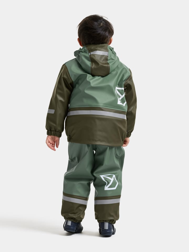 Didriksons Kids' Boardman Set 12 Dark Moss Didriksons
