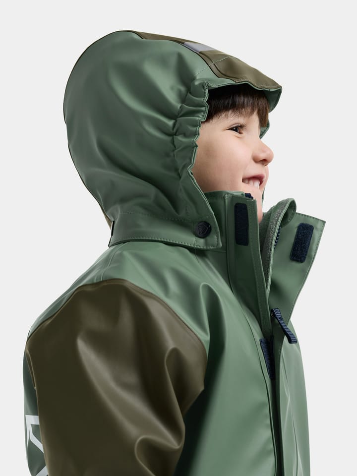 Didriksons Kids' Boardman Set 12 Dark Moss Didriksons