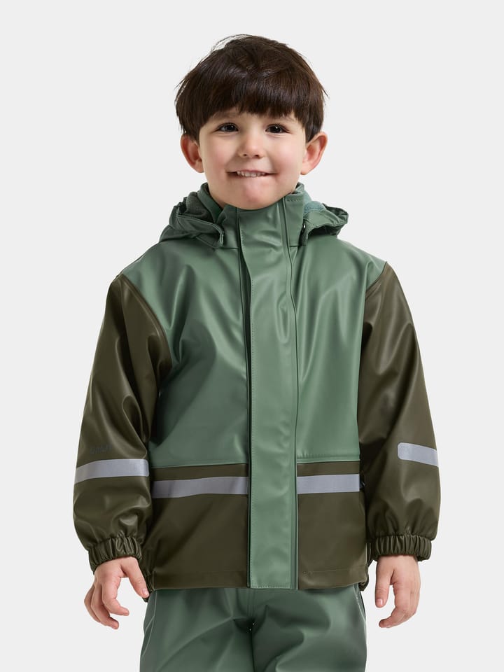Didriksons Kids' Boardman Set 12 Dark Moss Didriksons