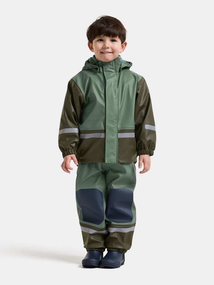 Didriksons Kids' Boardman Set 12 Dark Moss Didriksons