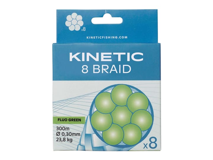 Kinetic Kinetic 8 Braid Fluo Green Kinetic Kinetic Kinetic 8 Braid Fluo Green Kinetic