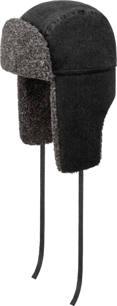 Stetson Bomber Denim Garage Aviator Hat Black Stetson