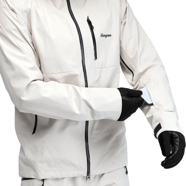 Bergans Men's Oppdal 3L Shell Jacket Bone White Bergans