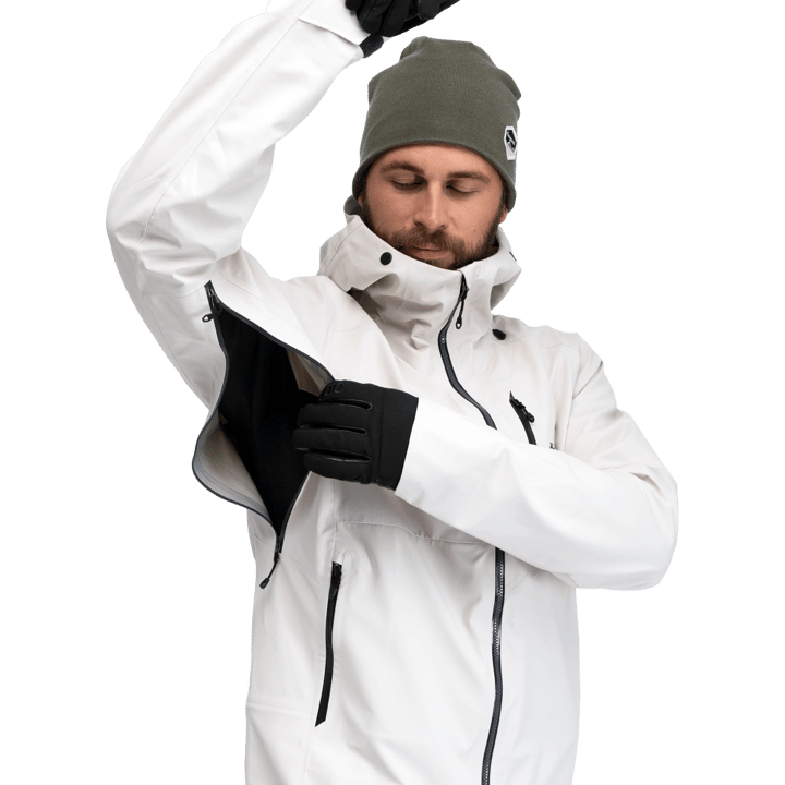 Bergans Men's Oppdal 3L Shell Jacket Bone White Bergans