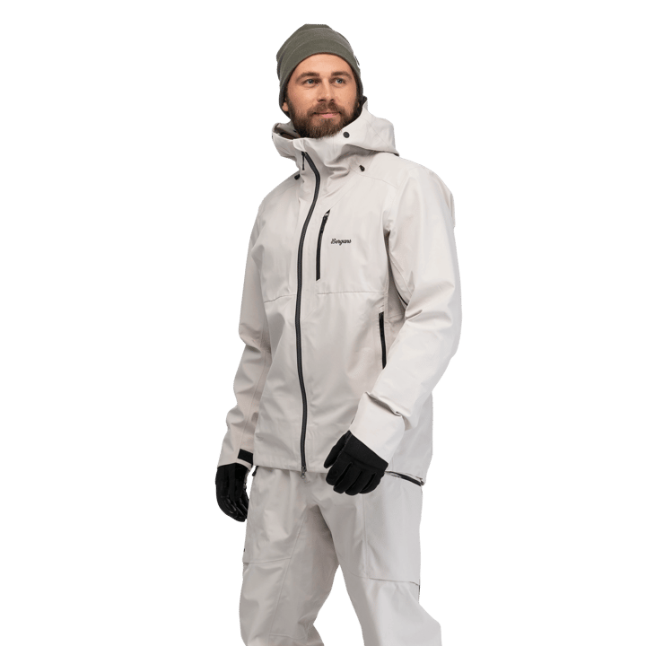 Bergans Men's Oppdal 3L Shell Jacket Bone White Bergans
