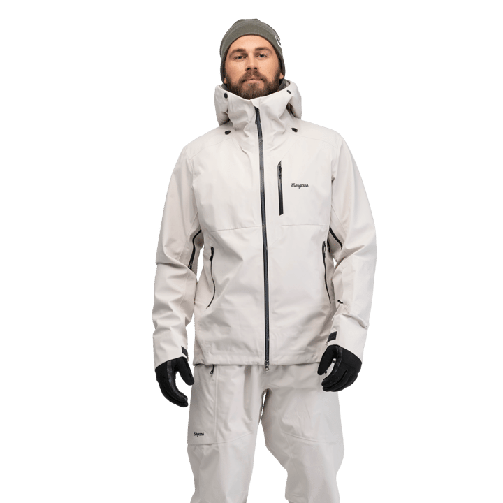 Bergans Men's Oppdal 3L Shell Jacket Bone White Bergans