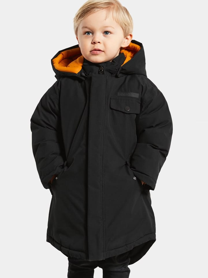 Didriksons Bongo Kids Parkas Black Didriksons Didriksons Bongo Kids Parkas Black Didriksons
